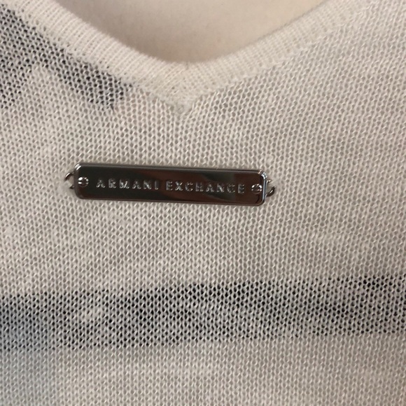 Armani Exchange White Drape Vest - XS - Picture 3 of 4